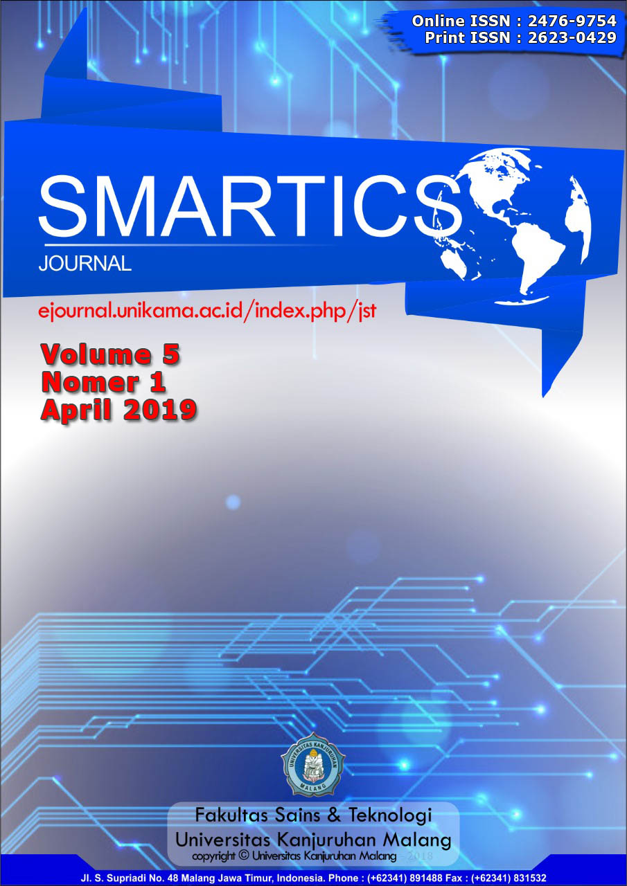 					View Vol. 5 No. 1: SMARTICS Journal (April 2019)
				